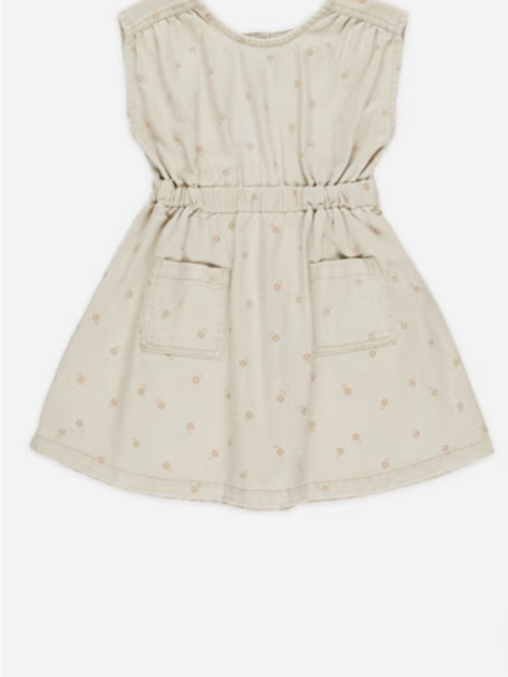 Rylee & Cru Denim Mini Dress in Ditsy